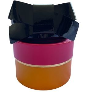 Kate Spade Black Patent Leather Bow Belt Size Large